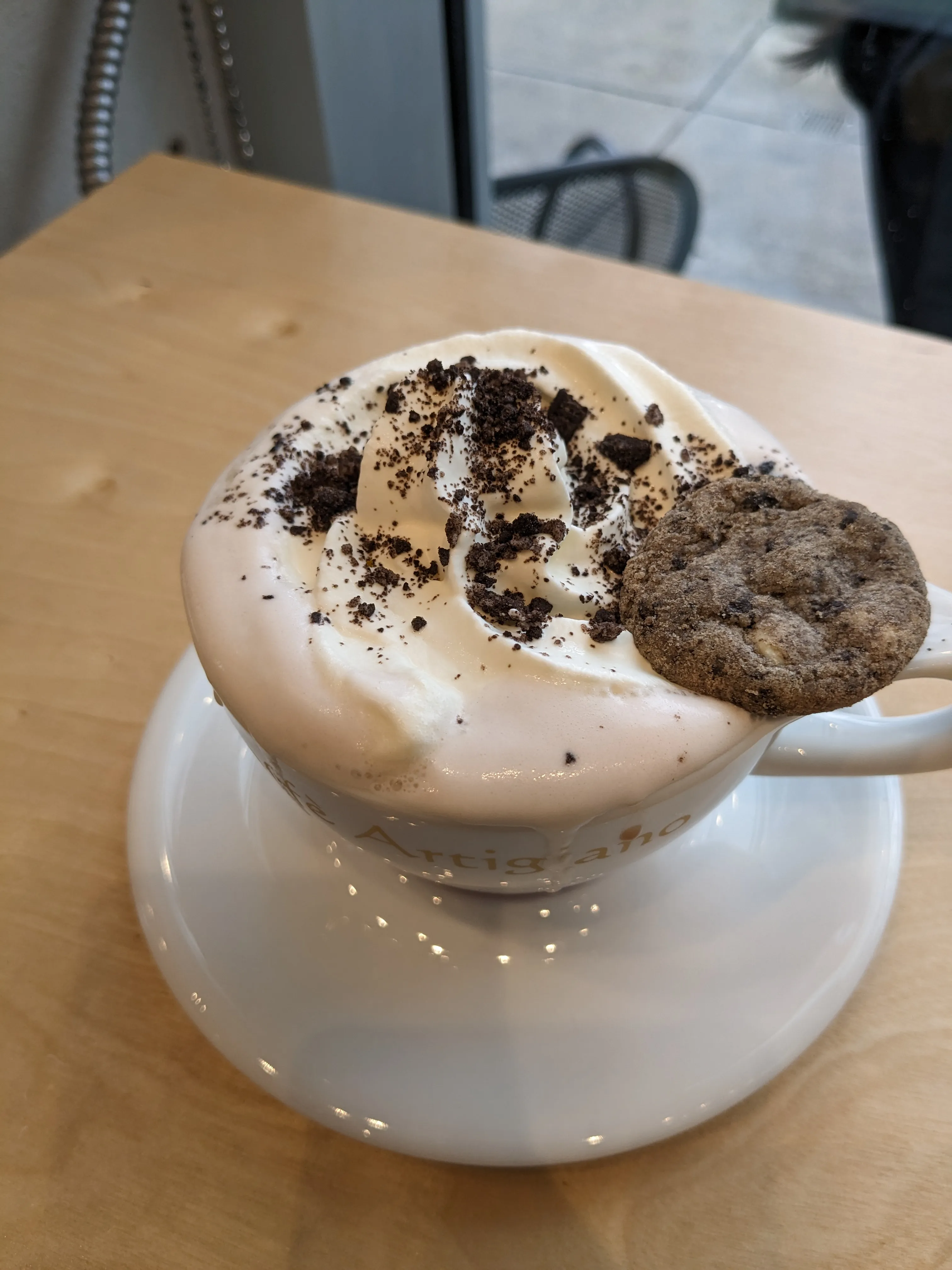 cookie hot chocolate